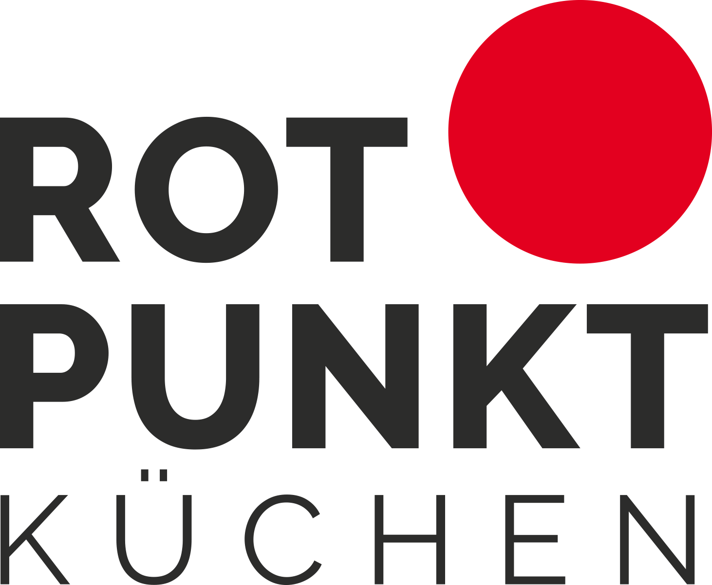 Das Logo von Rotpunkt Küchen.