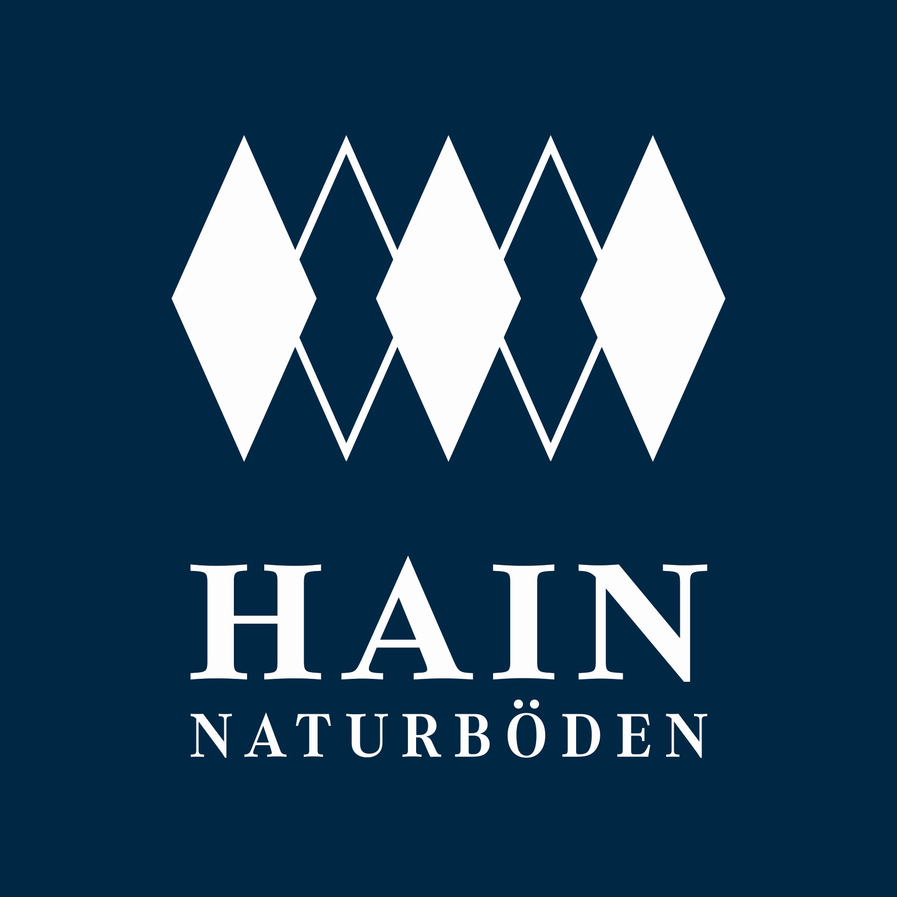 Das Logo von Hain Naturböden.